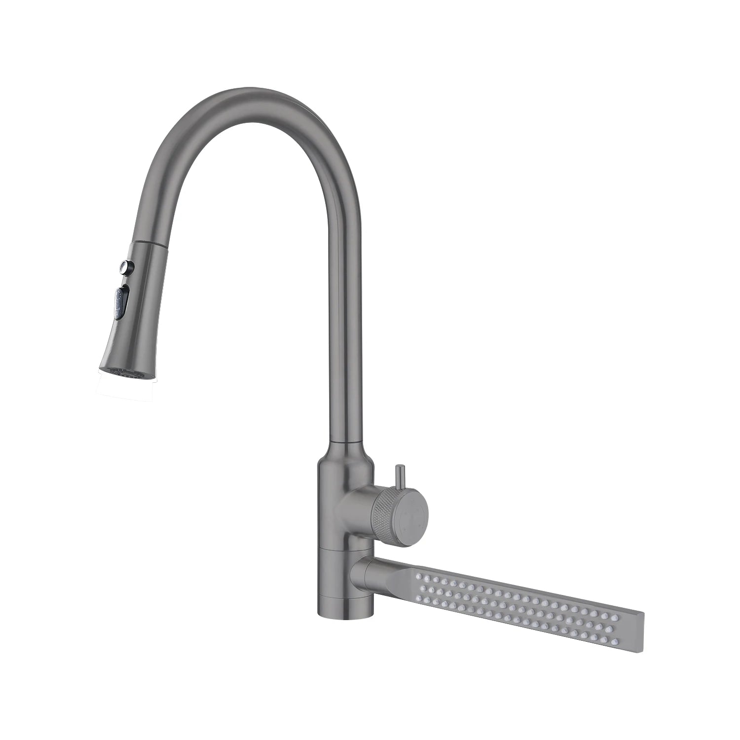 New Design Stainless Steel SS304 Sink Pull Out 720 degree rotate Rainf ...