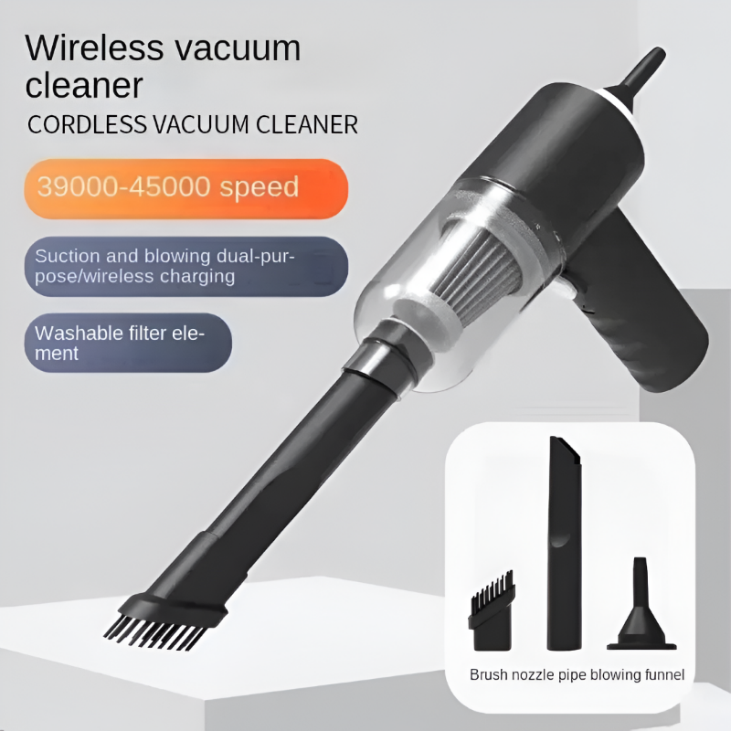 Portable Handheld Car Vacuum Cleaner – Compact, Multi-Purpose Use for Vehicle and Home