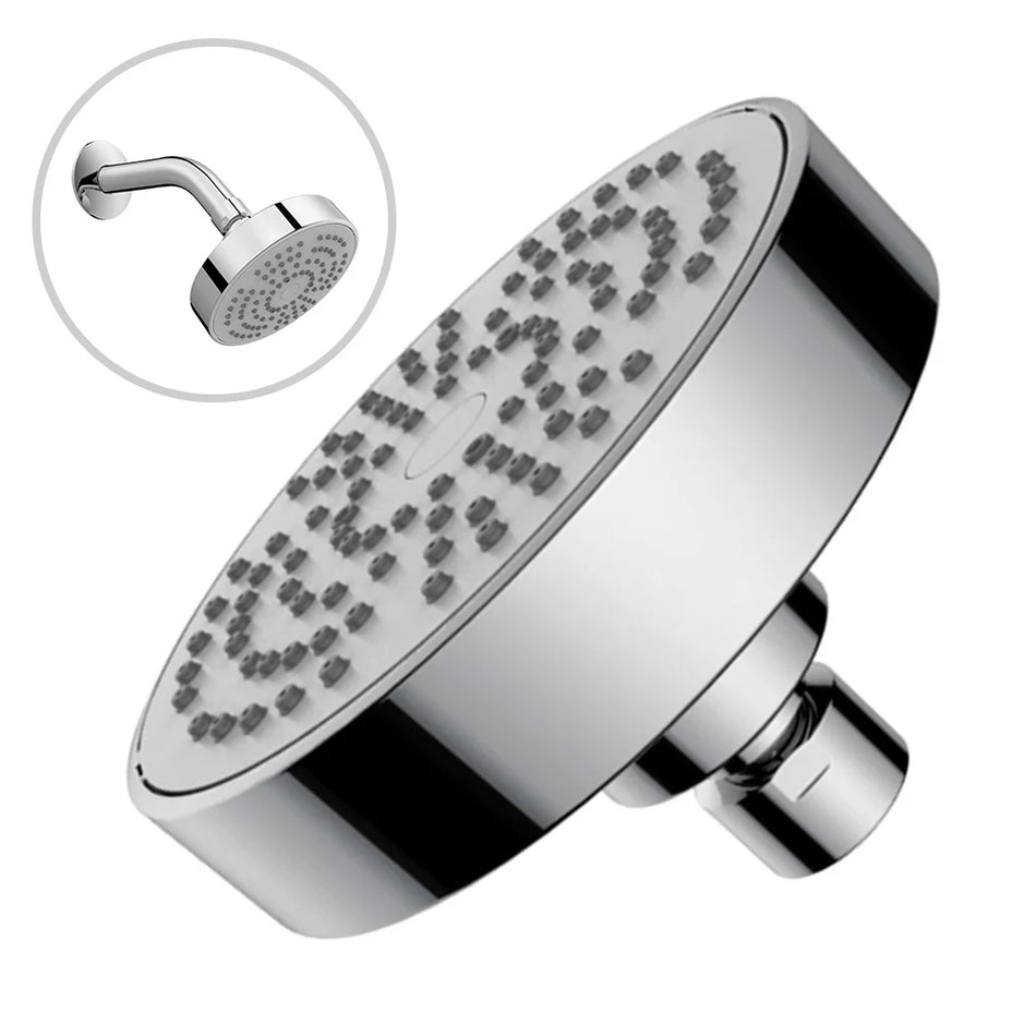 Bath Product Shower Head Rain Rain / Mist Removable Water Flow Limiter Self-cleaning Nozzle 5-Speed Adjustable